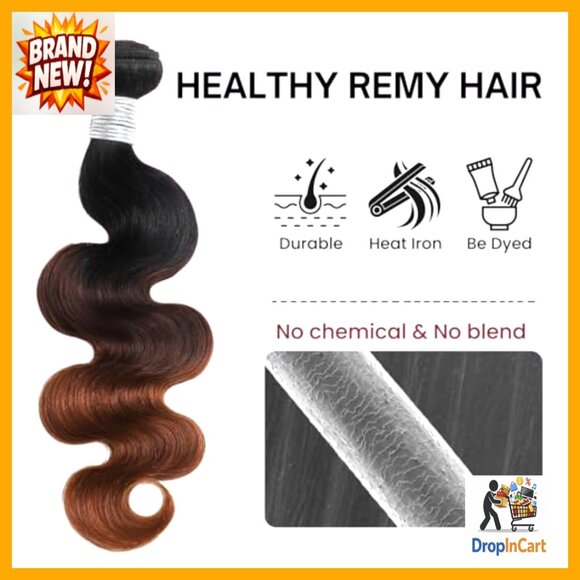 Body Wave Human Hair Bundle 100% Remy Soft Wavy Extensions 10 Inches main image 4